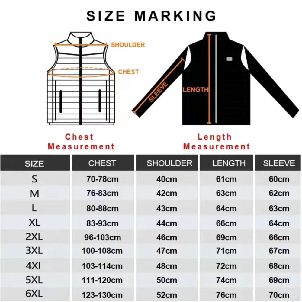 Spot Heated Winter Jacket