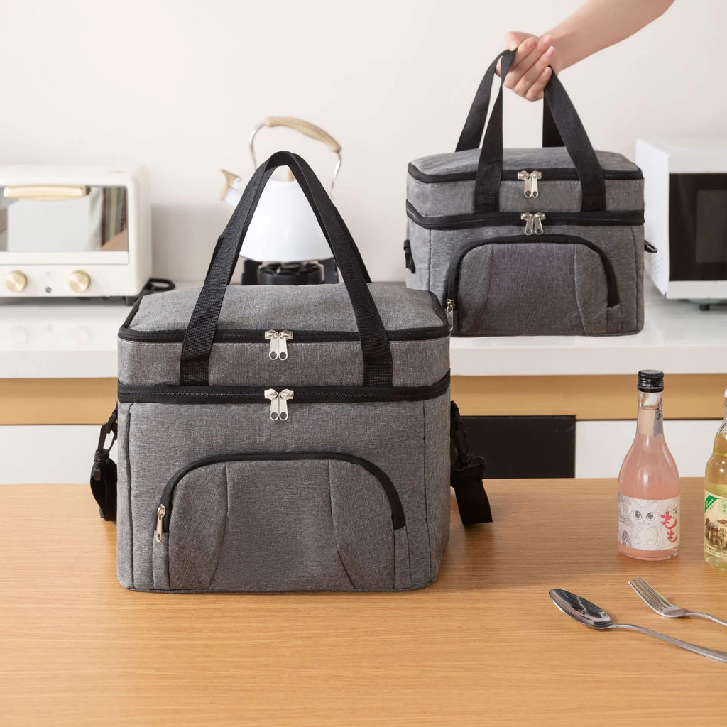 Double Insulated Thermal Lunch Bag